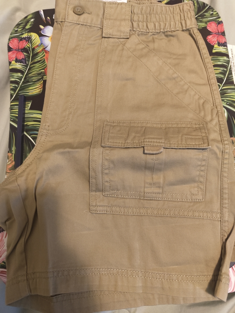 Men's Cargo Shorts — Khaki Utility Style